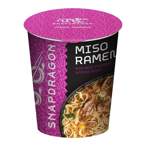 Snapdragon Miso Ramen Cup, 2.1 Ounce, 24 per case